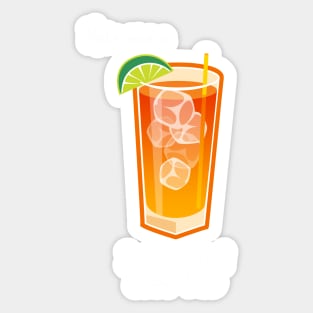 Make mine a Long Island Iced Tea Sticker